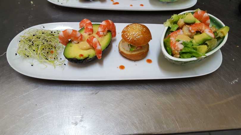 Avocats Crevettes